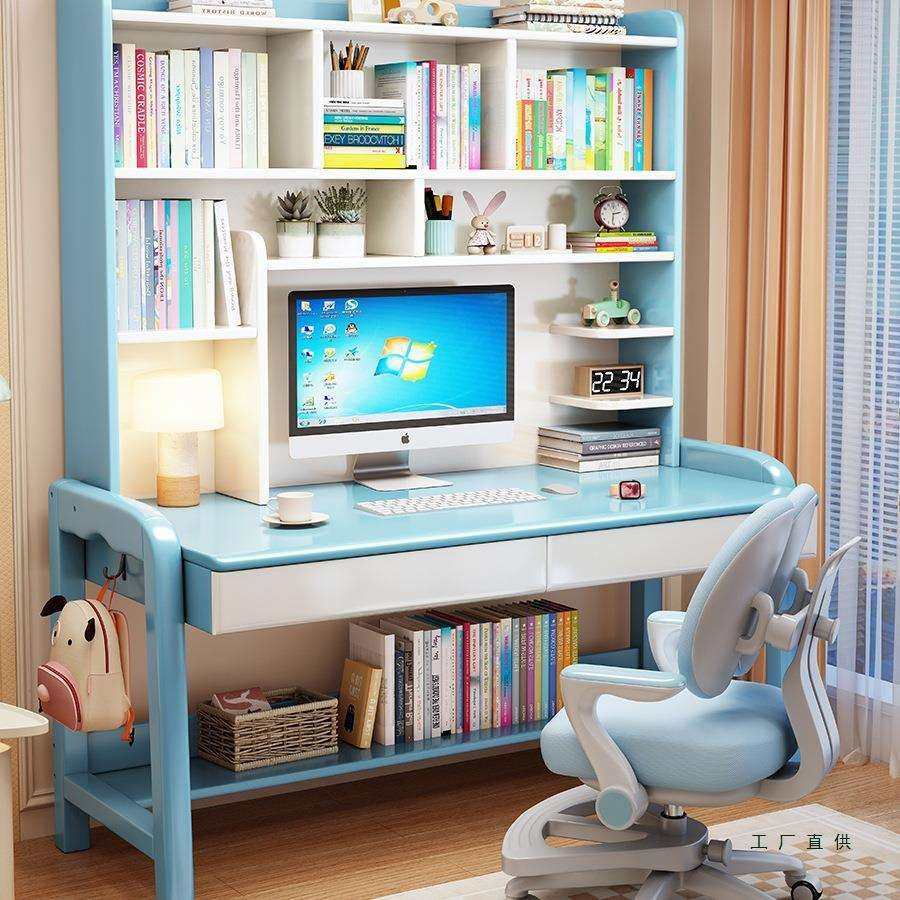 实木儿童学习桌卧室可升降学生写字桌书房写字台带书架简约电脑桌,鲜花速递/花卉仿真/绿植园艺,割草机/草坪机,淘宝优惠券,粉丝福利购,淘宝优惠卷