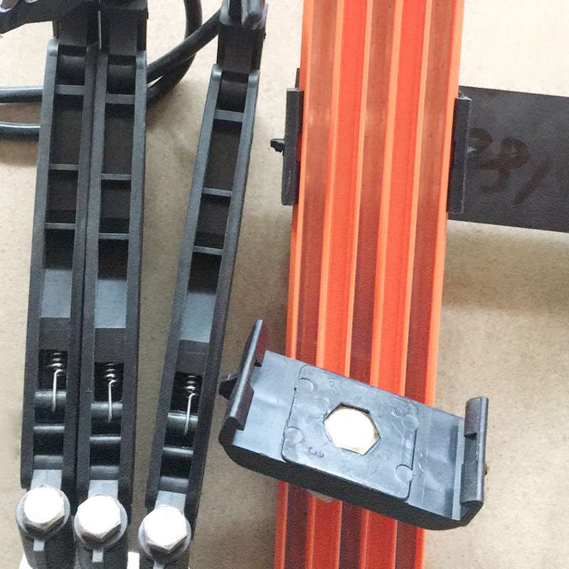 FALEM&HARD WORK无接缝滑触线多合一100A 安全导电轨滑线我集电器