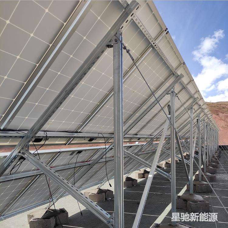 小型屋顶太阳能光伏离网发电站1千瓦发电系统板储能