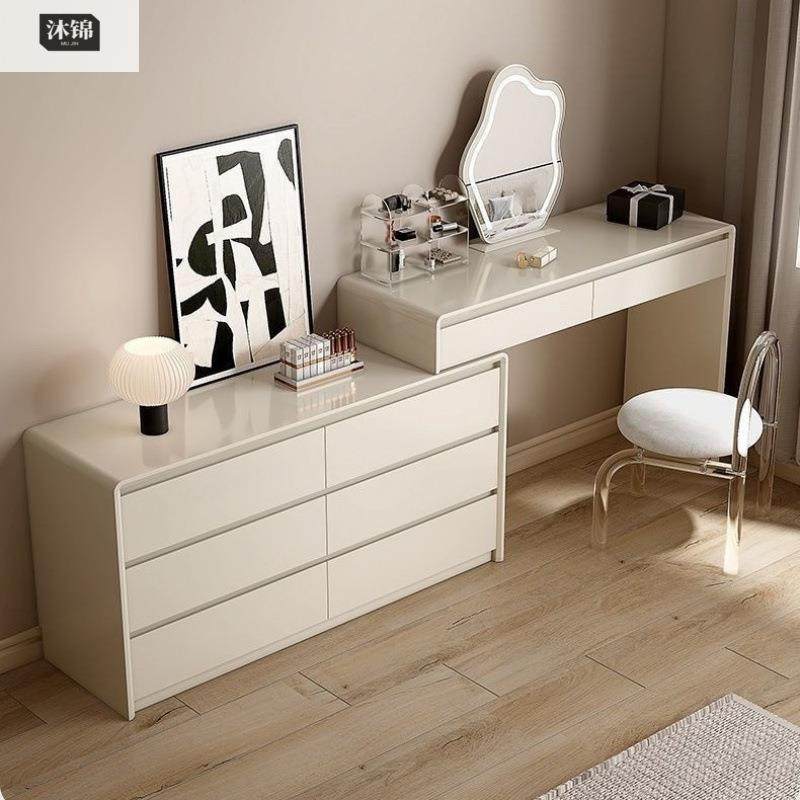 2025新款高级感主卧斗柜一体化妆桌实木梳妆台奶油风卧室简约现代,鲜花速递/花卉仿真/绿植园艺,割草机/草坪机,淘宝优惠券,粉丝福利购,淘宝优惠卷