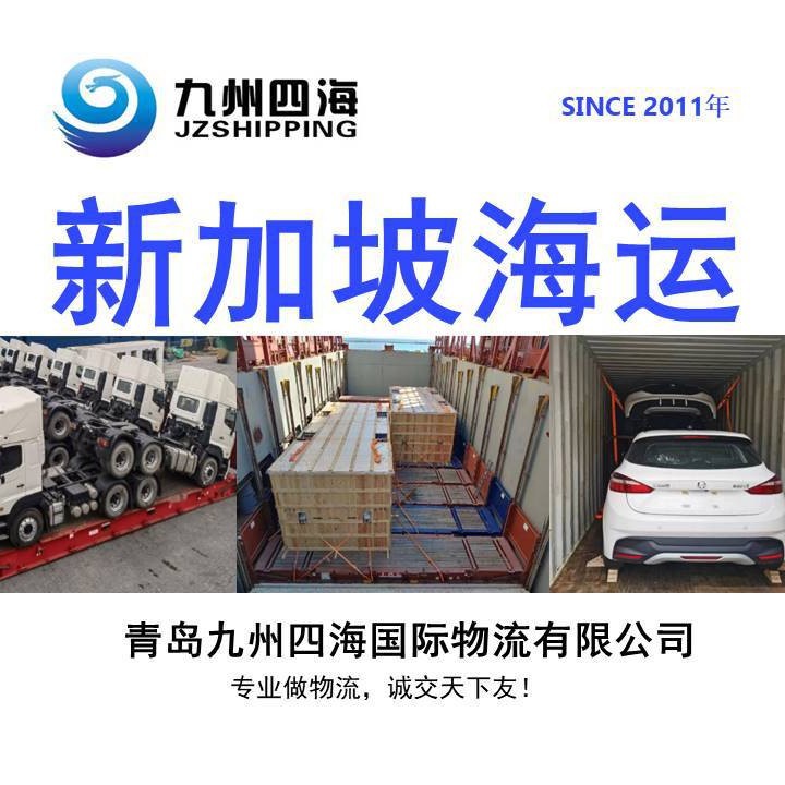 青岛天津到新加坡SINGAPORE海运整柜拼箱特种箱清关到门服务