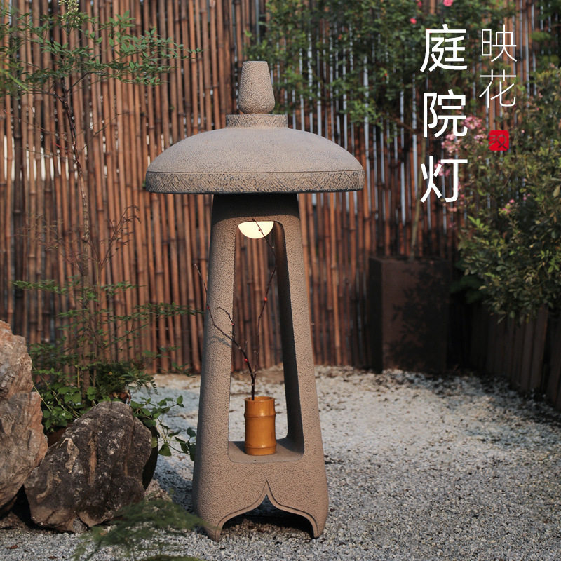 汉韵堂中式仿古庭院灯户外花园装饰草坪灯别墅路灯室外防水景观灯