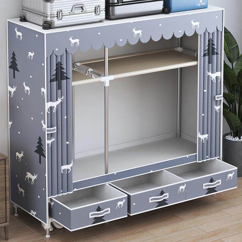 带抽屉家用卧室布衣柜简易组装出租房用简装收纳柜子2023新款衣架,鲜花速递/花卉仿真/绿植园艺,割草机/草坪机,淘宝优惠券,粉丝福利购,淘宝优惠卷