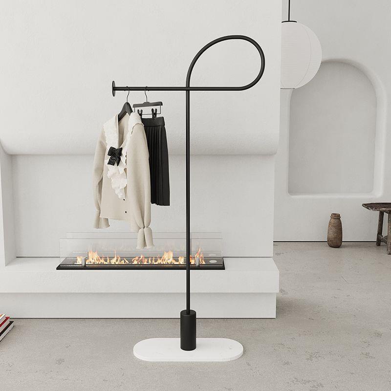 衣帽架轻奢高级感简易省空间挂衣架落地家用卧室入户床边放衣服架