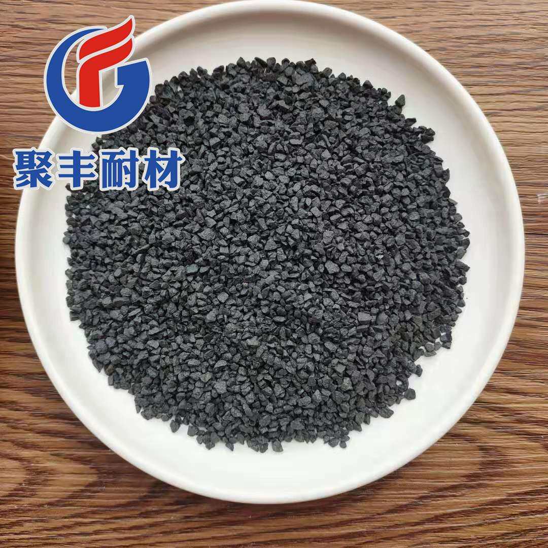 耐火材料用黑刚玉0-1-3-5-8mm黑刚玉段砂高硬度黑刚玉颗粒