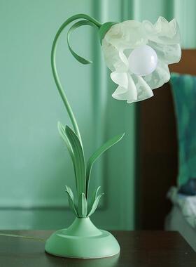 欧式床头卧室创意田园节能调光LED现代简约儿童护眼学习遥控台灯