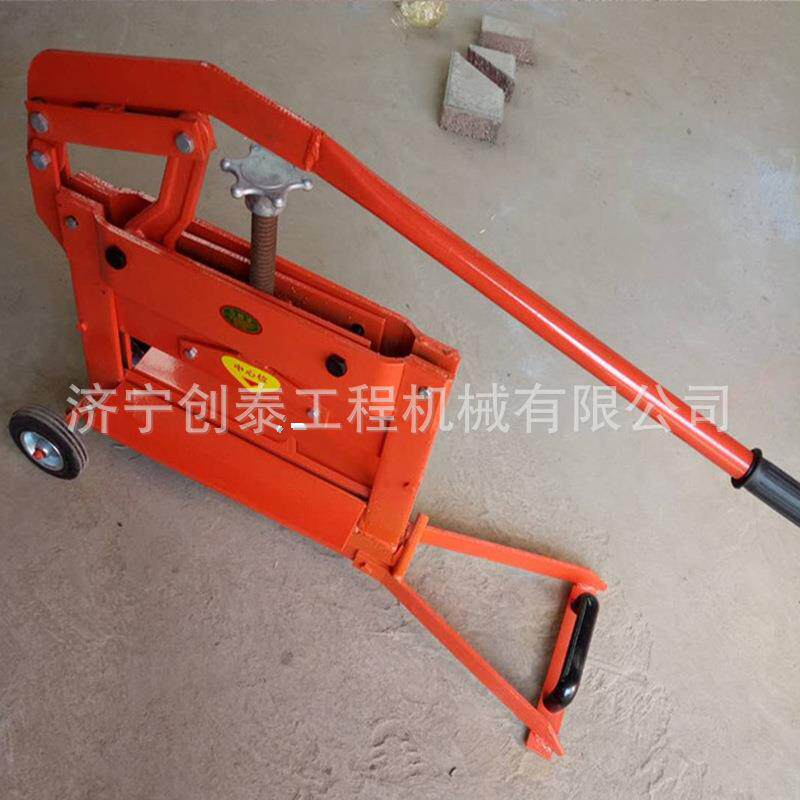 透水砖切转机切砖机器人行道块手动切砖机小型切割机轻质转切割机