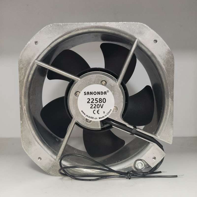 SANONDA 22580 220V机箱机柜工业设备散热风扇高品质