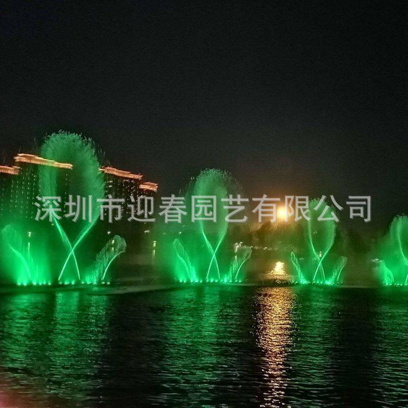 大型程控音乐喷泉设备旱地喷泉跑泉泳池喷泉设备厂家设计施工安装