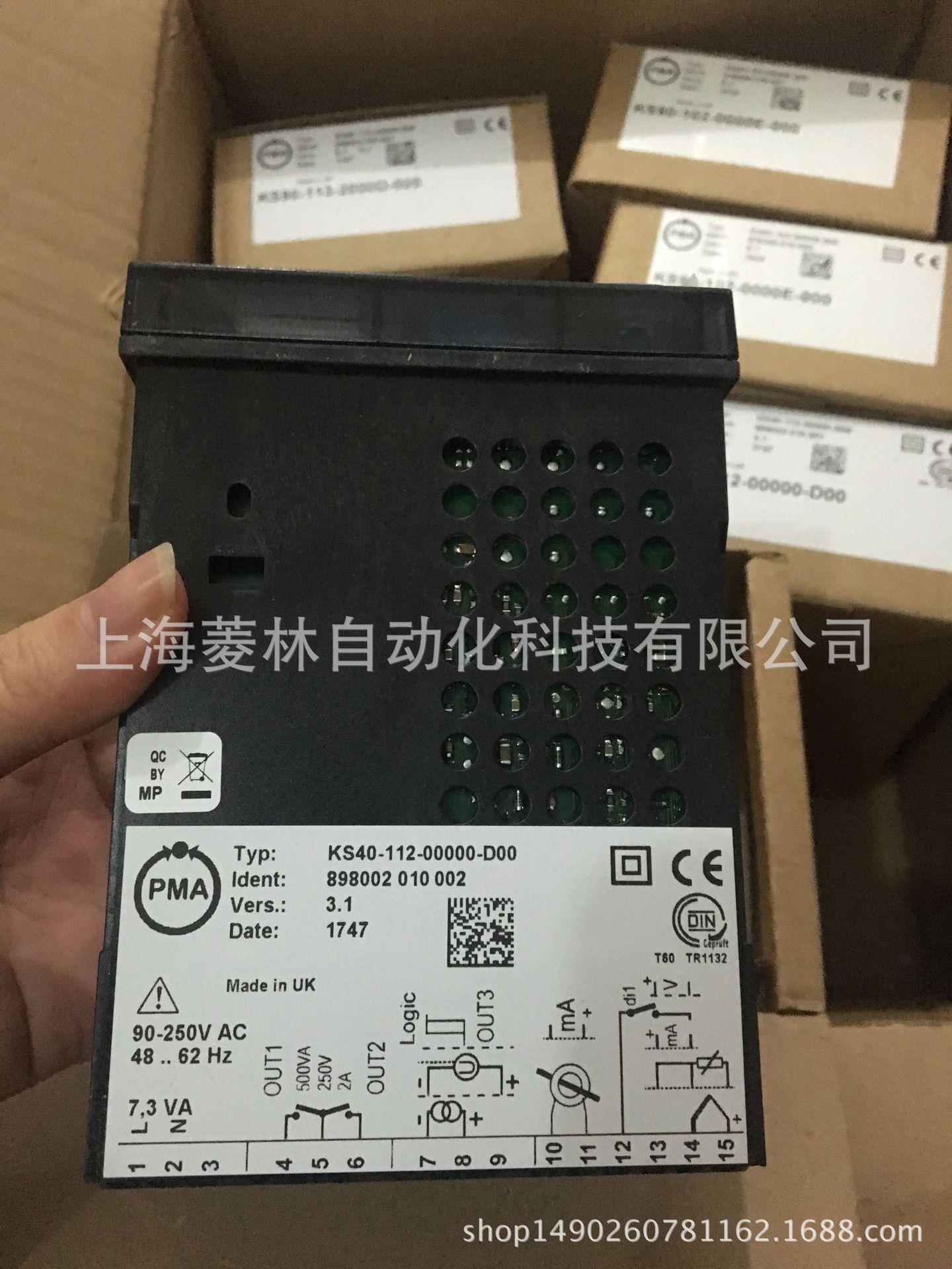 KS50-102-0000E-000 KS50-102-0000F-000德国PMA温控器
