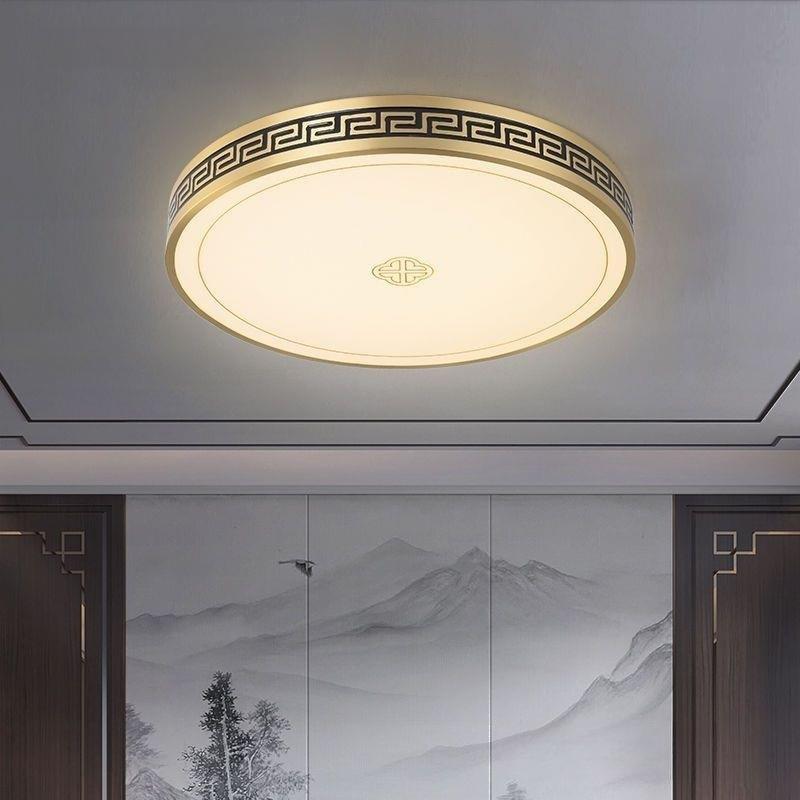 全铜别墅大门LED吸顶灯防虫防蚊防潮门厅灯入户户外大门口阳台灯