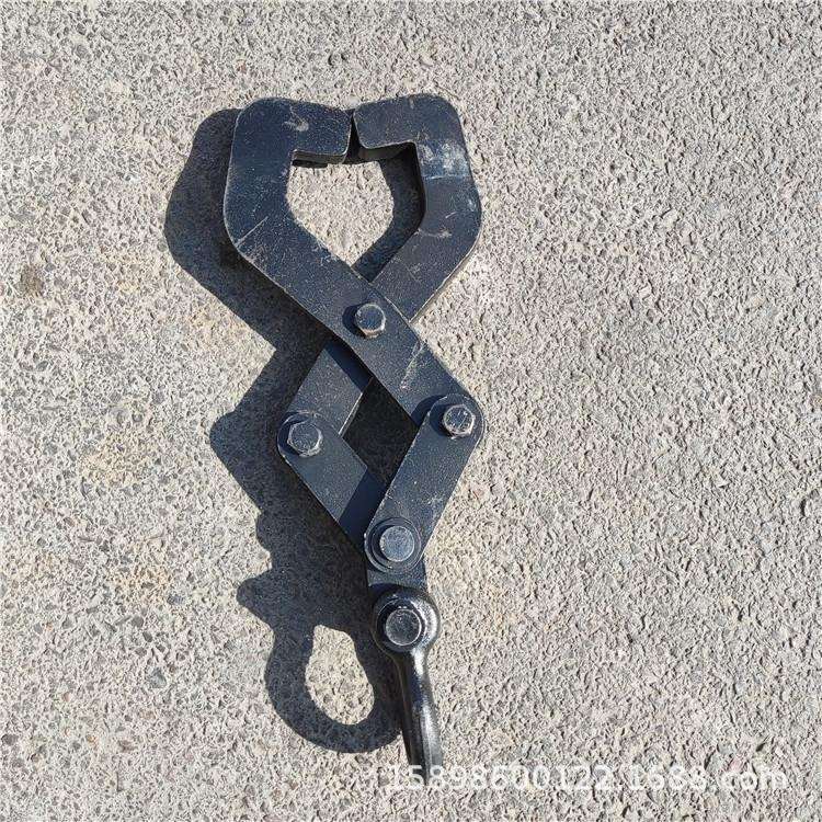 便携式钢轨铺设抬轨钳3T抬轨钳钢轨装卸工具起重钳