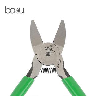 巴酷BA-622迷你电子钳剪线钳切割尖嘴钳斜嘴老虎钳Cr.V60C铬钒钢