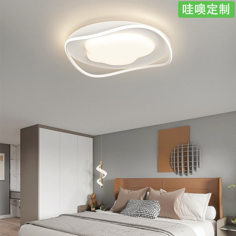 【哇噢】现代简约大气主灯2025新款极简全光谱护眼卧室书房吸顶灯