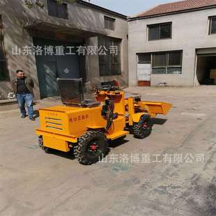 座驾式电动小铲车养殖场清粪四驱装载机25马力小型电动铲车