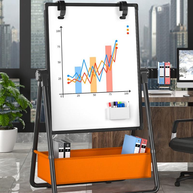 白板商用办公会议室移动支架式写字板可擦写白班磁性记事板小黑板
