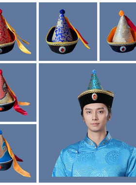 蒙古帽民族特色舞台男帽