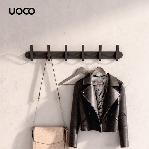 uoco创意挂衣钩进门玄关衣柜墙壁