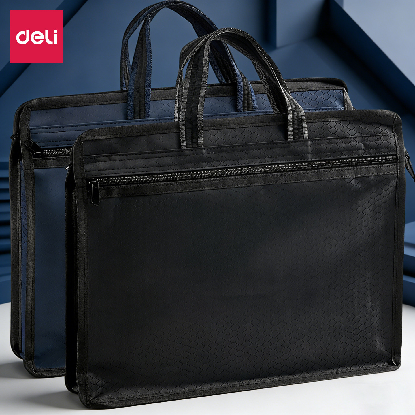 得力公文包文件袋男士商务手提资料袋电脑包男款牛津布办公会议袋,箱包皮具/热销女包/男包,男士包袋,淘宝优惠券,粉丝福利购,淘宝优惠卷