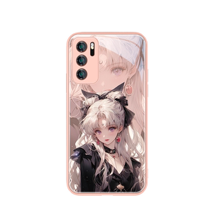 适用华为nova11手机壳mate60pro美少女战士p60p50暗黑风荣耀90/80二次元10se创意P30潮牌P40液态玻璃70防摔50