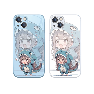 情侣可爱小清新卡通新款玻璃