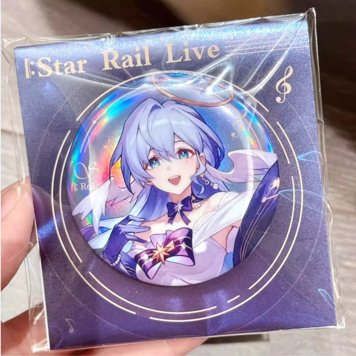 知更鸟音徽章周边崩坏星穹钥匙扣