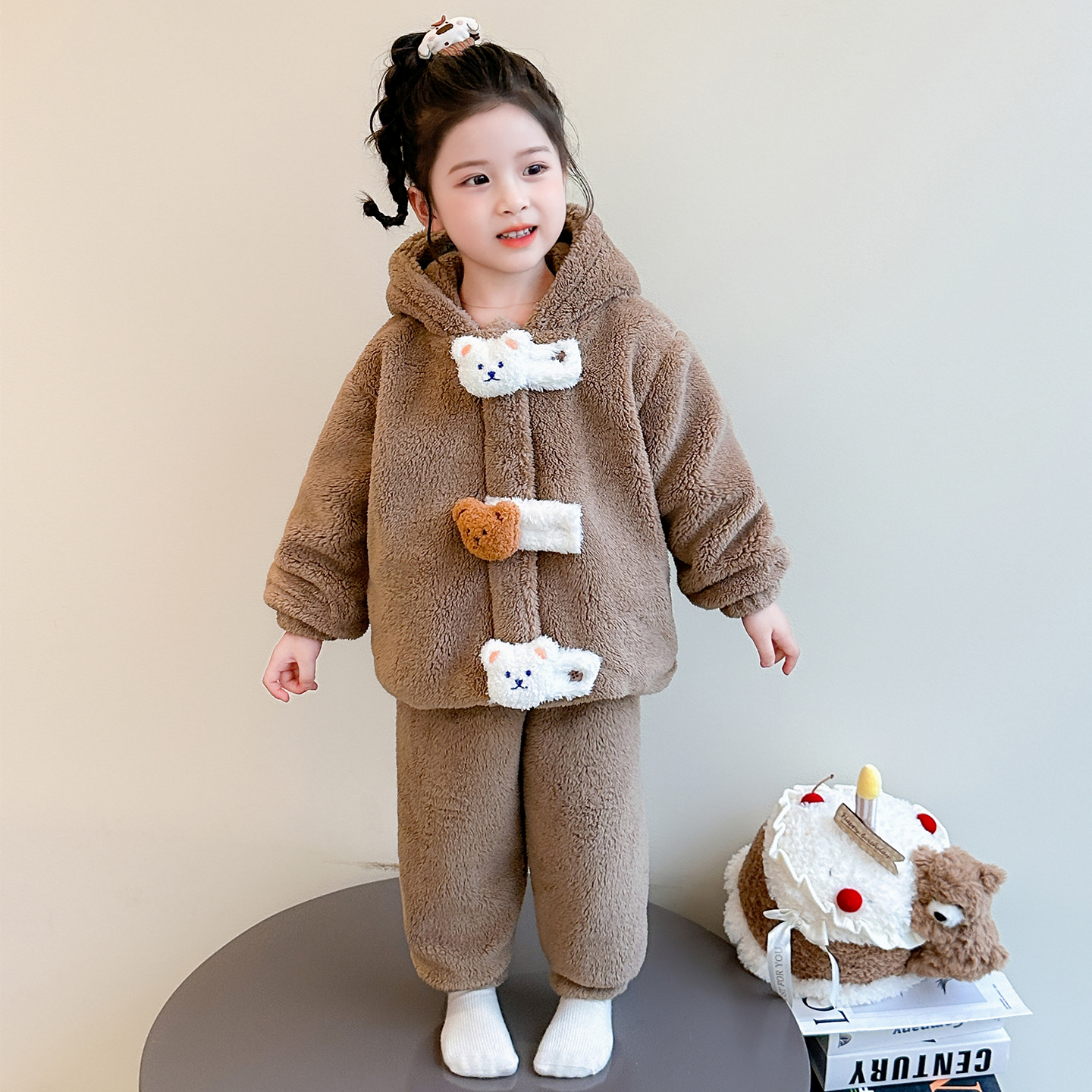 7000+人看过女童冬季家居服