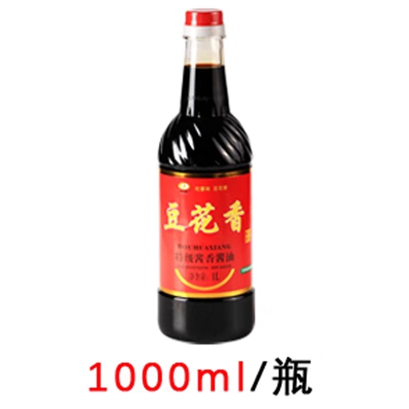1L*1桶装特级豆花香酱油天然发酵古法天然礼盒酿造传统便携零添加