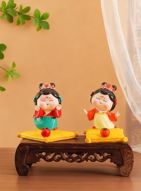 可爱卡通树脂家居桌面摆件