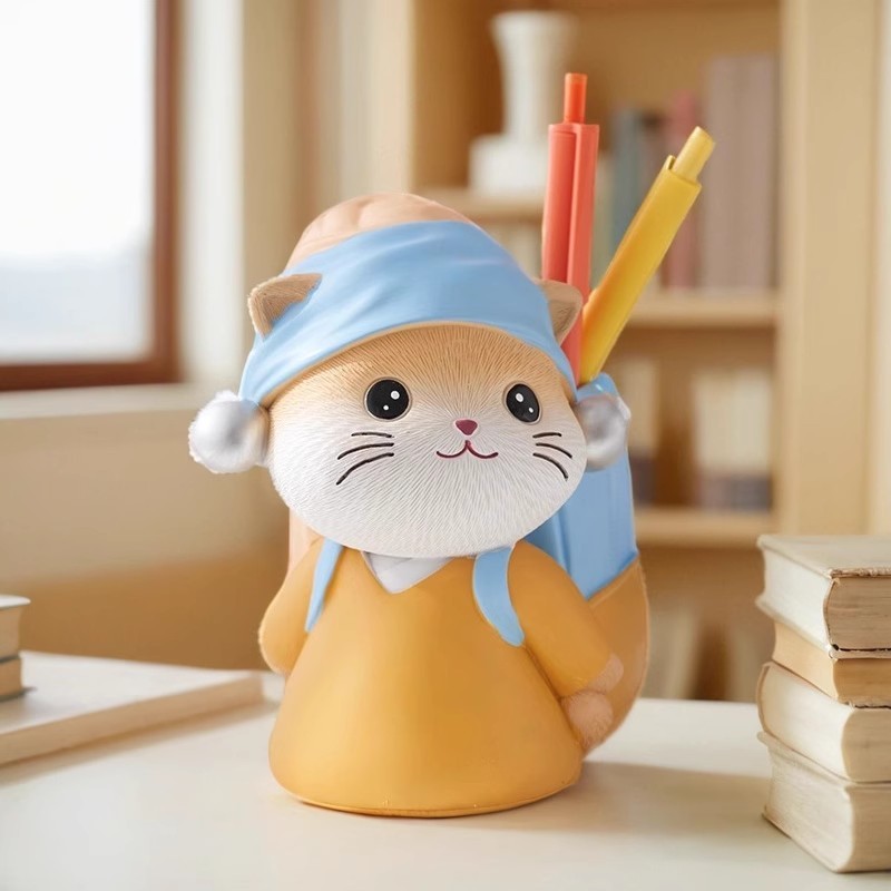【教师节礼物】办公桌面笔筒可爱