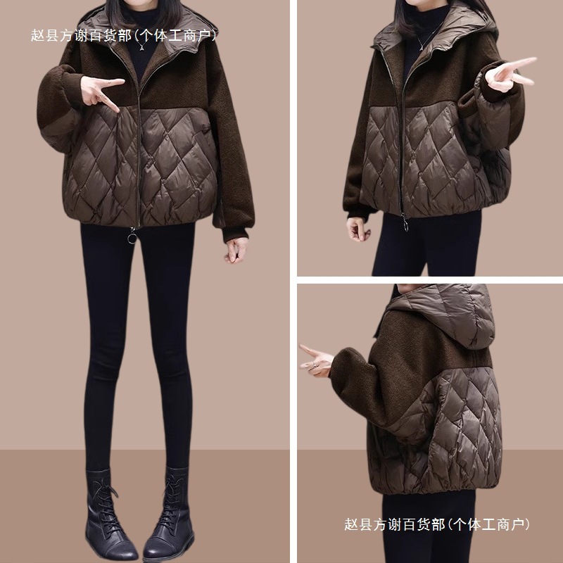 2025秋冬季新款短款羽绒棉服棉衣女款今年流行爆款面包服外套冬装