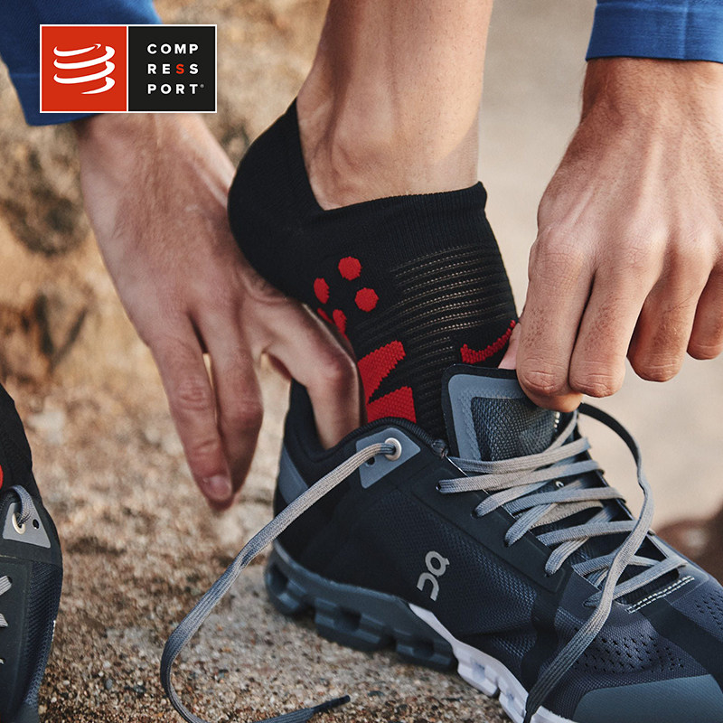 compressport跑步训练无帮袜船袜