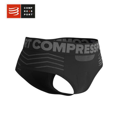 compressport女士运动内裤三角无缝紧身短裤