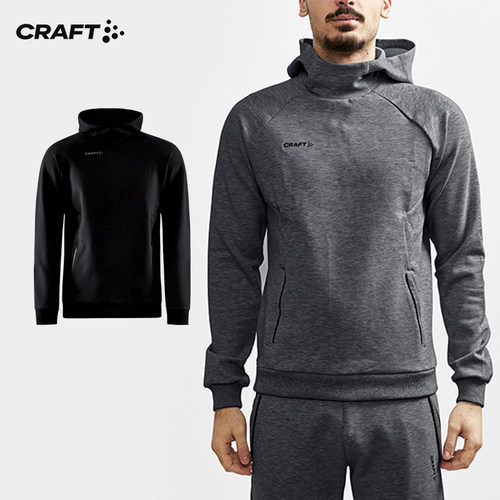 craft运动男套头连帽卫衣时尚