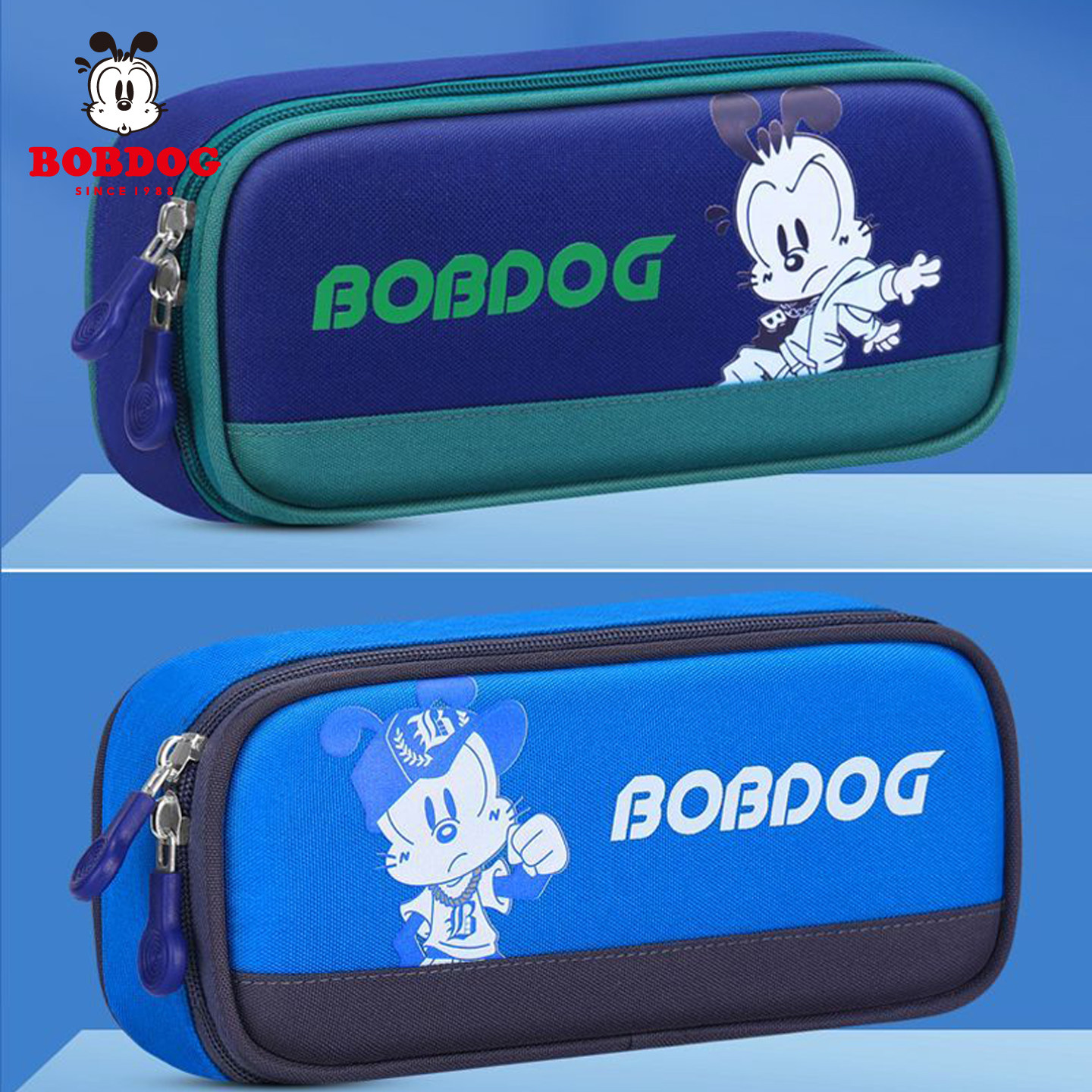 巴布豆笔袋男女孩卡通撞色文具盒中小学生多功能大容量文具收纳袋,玩具/童车/益智/积木/模型,文具盒,淘宝优惠券,粉丝福利购,淘宝优惠卷