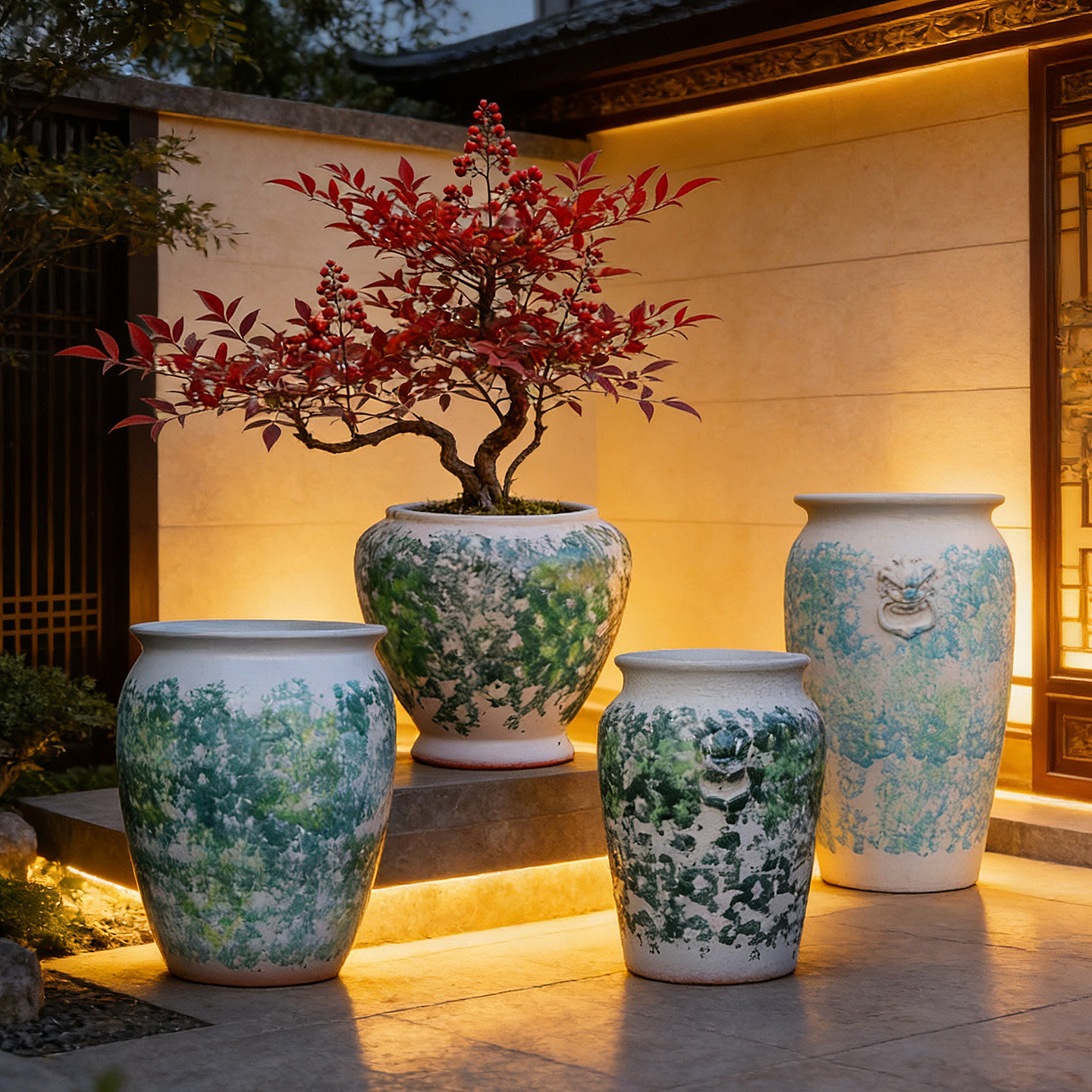 手工粗陶大口花盆透气多肉花盆高三角梅绿植盆栽家用陶瓷花盆陶罐,鲜花速递/花卉仿真/绿植园艺,花盆,淘宝优惠券,粉丝福利购,淘宝优惠卷