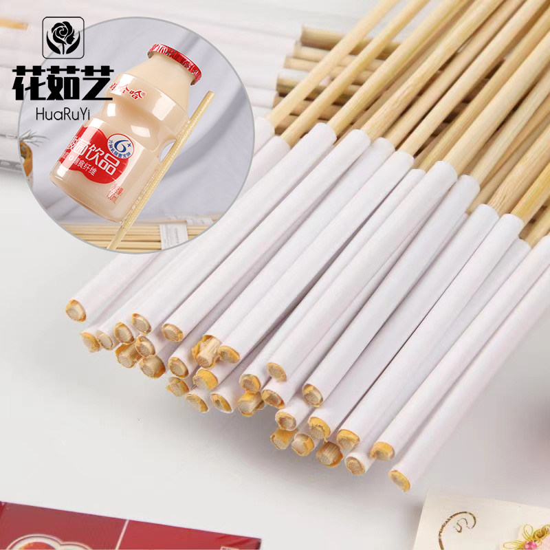 儿童节情人花艺纳米胶竹签贴diy礼物零食棒棒糖花束包装材料花店