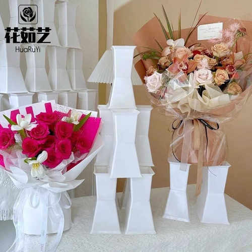 方墩墩包花神器方蹲蹲花束底座