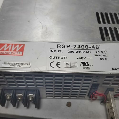 台湾明纬开关电源RSP-2400-48 48V 50A，