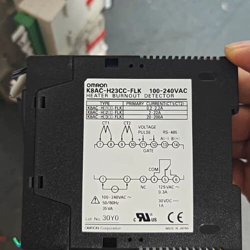 K8AC-H23CC-FLK加热器断线报警器