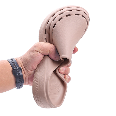 90+透气孔厚底手术鞋洞洞鞋包头