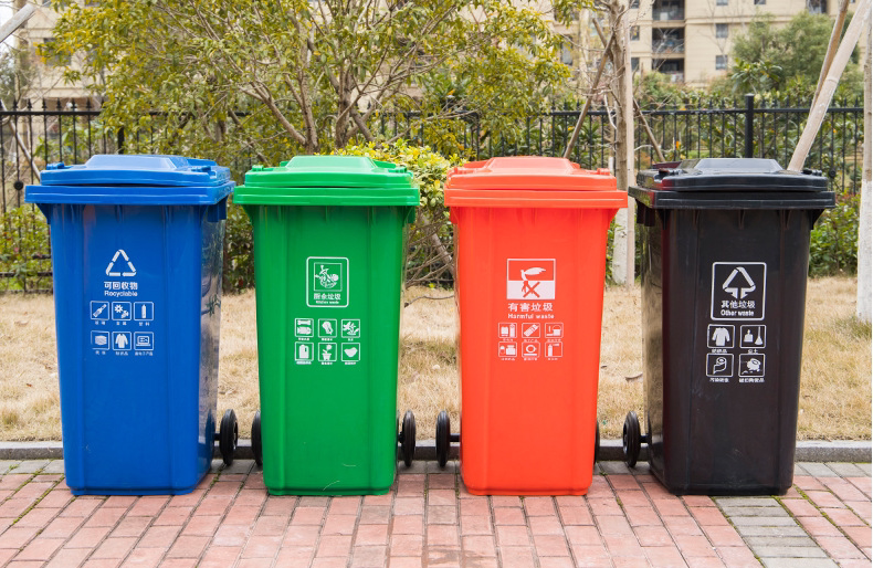 大垃圾桶大号户外环卫带盖拉圾桶家用厨房餐饮大容量商用分类饭店