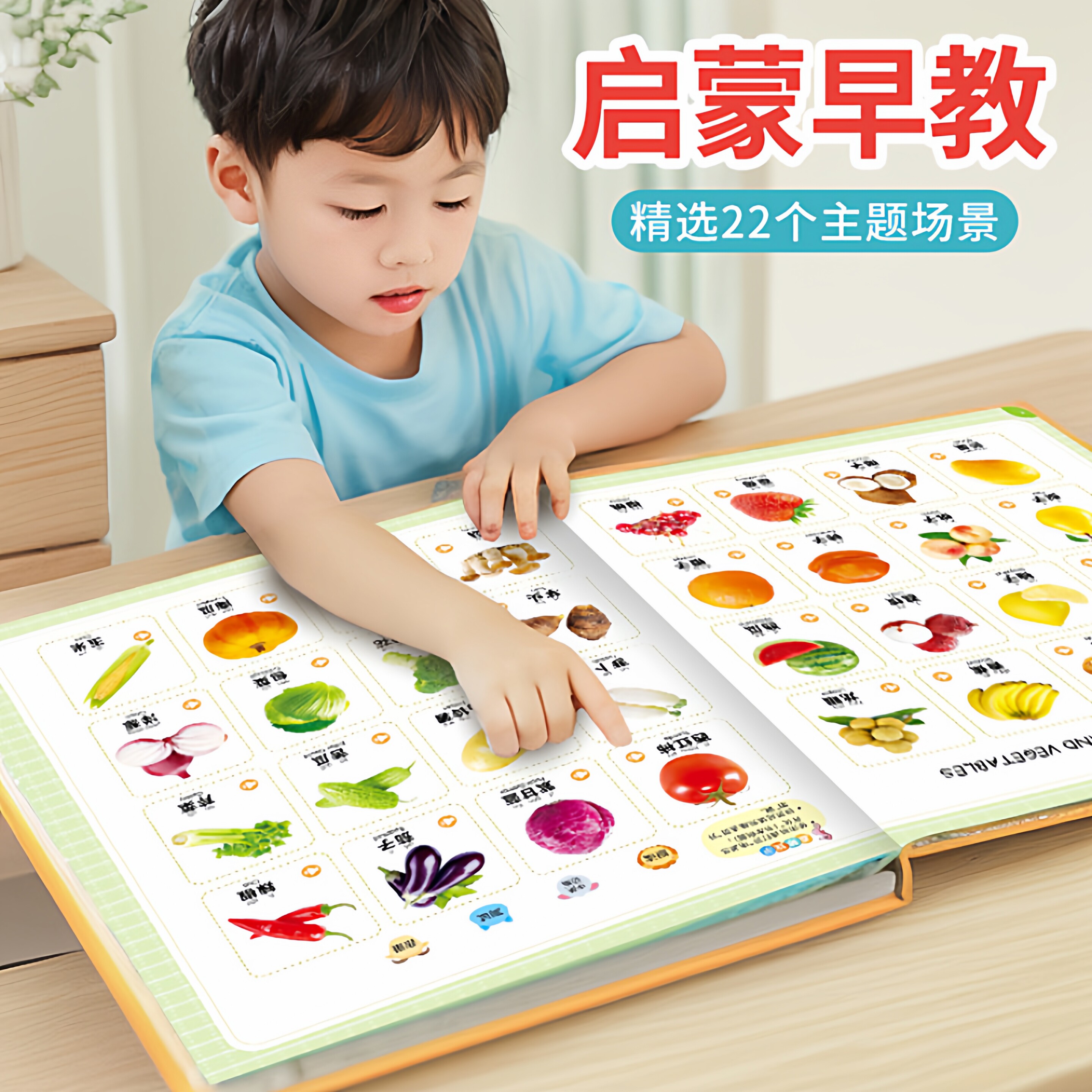 小儒童会说话的早教书充电版图片