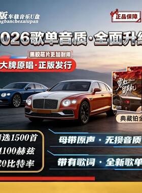 【无损音质升级】柏林之声车载音乐u盘DJ舞曲经典老金曲歌词MV