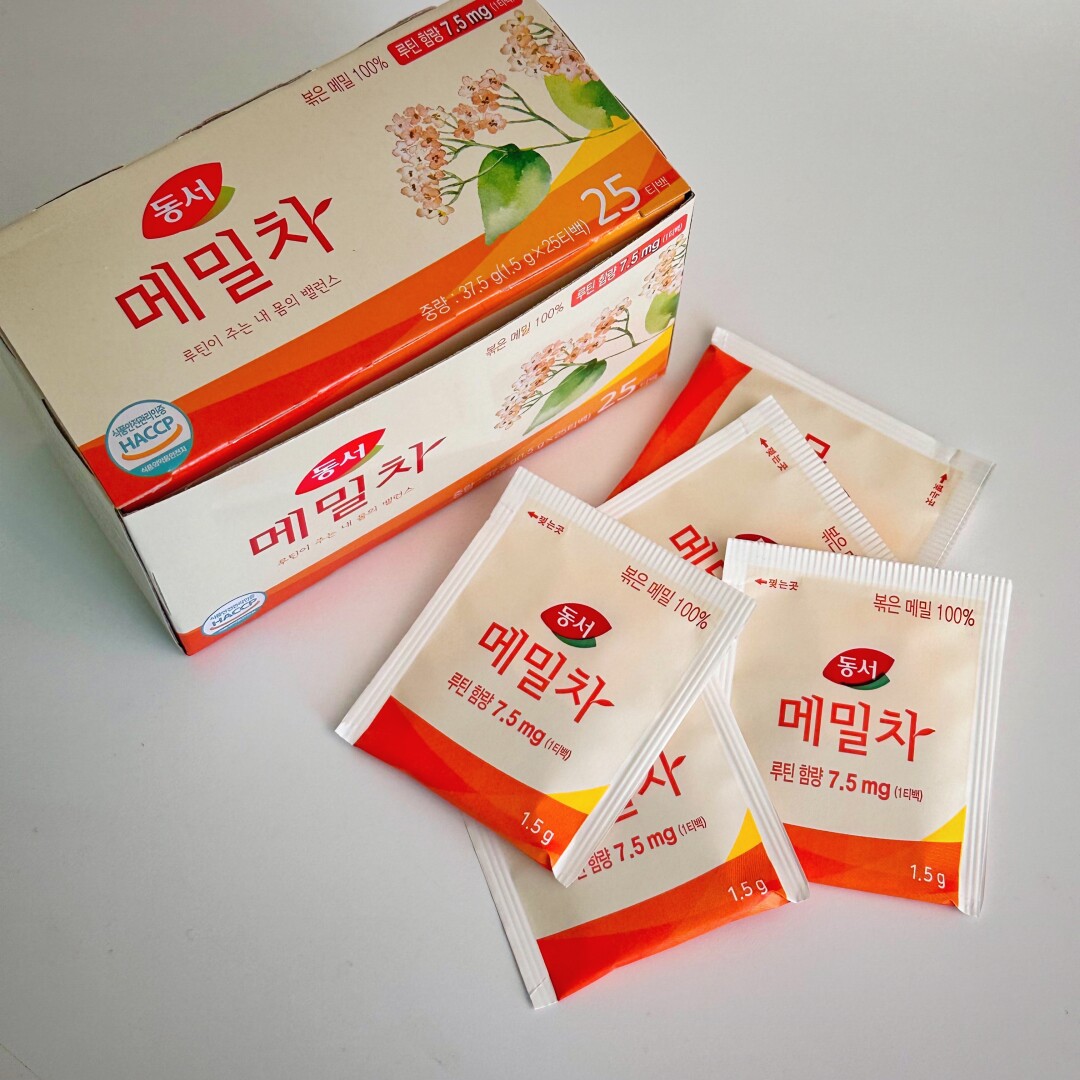 韩国进口东西荞麦茶/大麦茶/糙米绿茶/玉竹茶袋泡茶即饮茶包图片