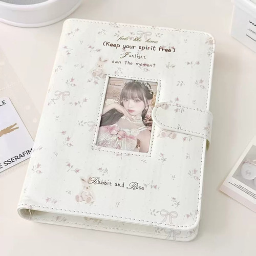 ins小清新碎花A5PU插页相册