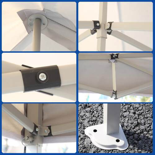 3×3粗折叠帐篷户外夜市加厚雨牛津布4防0方米柱大加金刚四大金刚