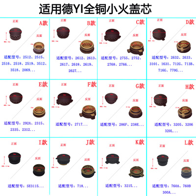 适用德意251326272632火盖芯