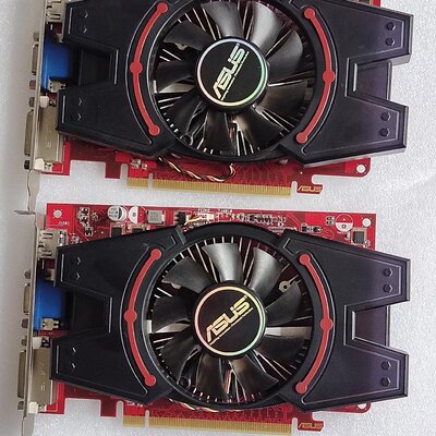 议价-可维修华硕hd6670 1GD3显卡 amd亮机卡