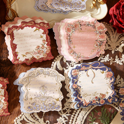 纸先生玫瑰序曲系列浮雕烫金便签